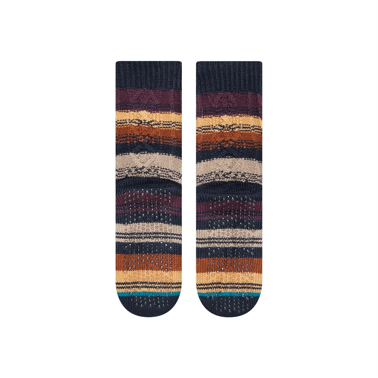 Stance Men's Slipper Socks ~ toasted burgundy