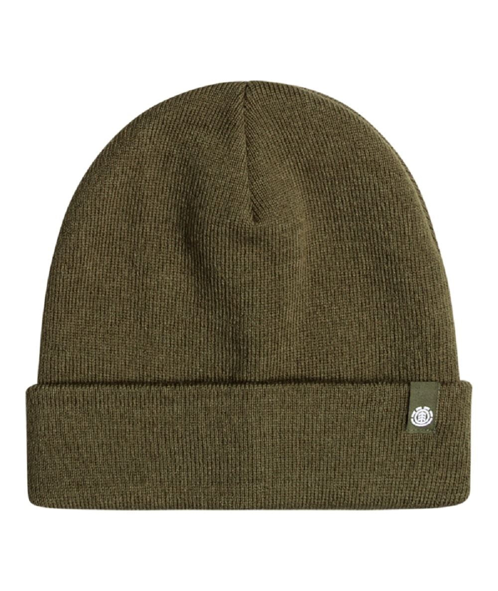 Element Knitted Cuff Beanie ~ Carrier green