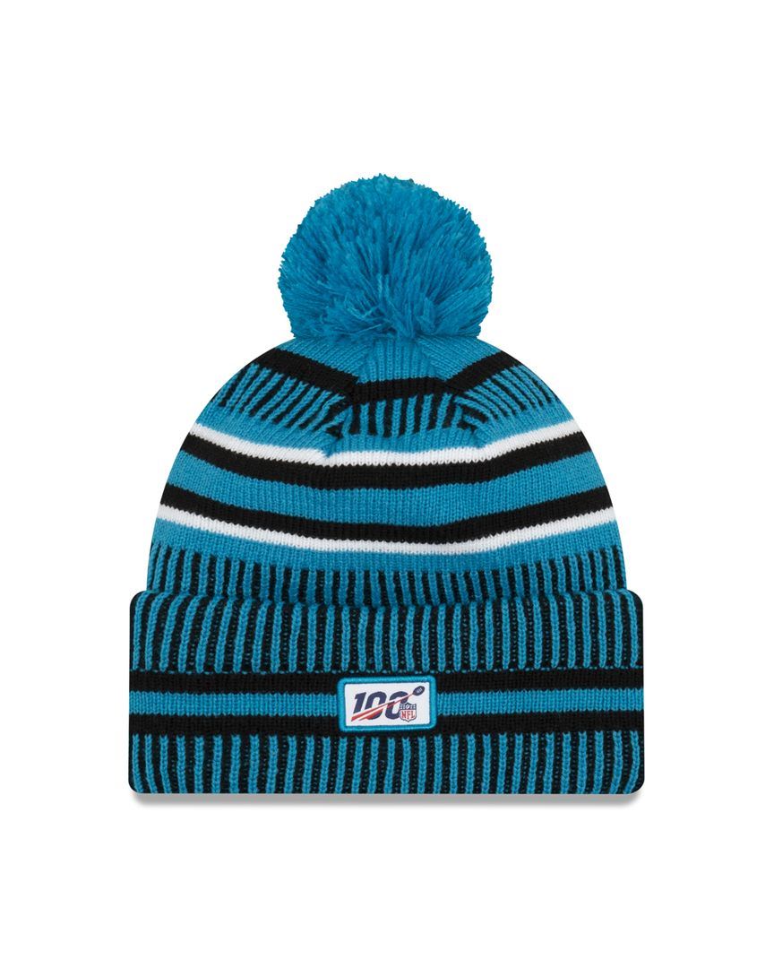 New Era On Field Sport Knit Hm Beanie ~ Carolina Panthers