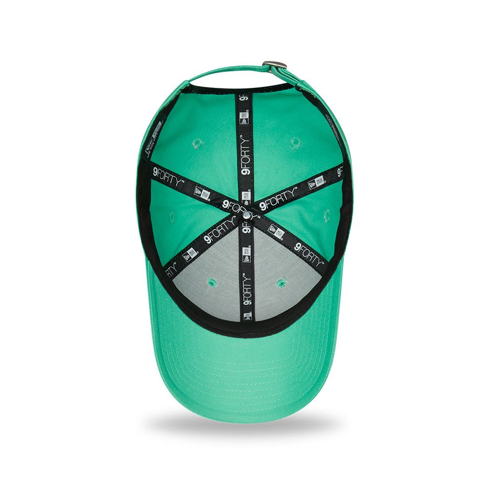 New Era Men's Adjustable Infill 9Forty Cap ~ LA Dodgers green