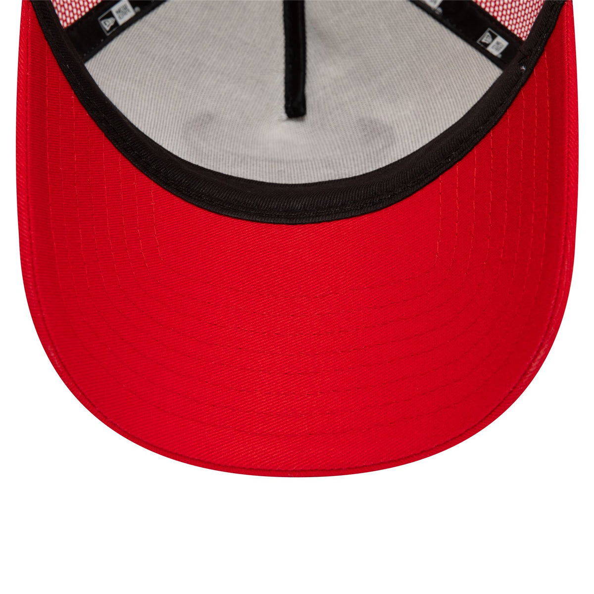 New Era Mens Team Colour Adjustable Trucker Cap ~ Chicago Bulls red