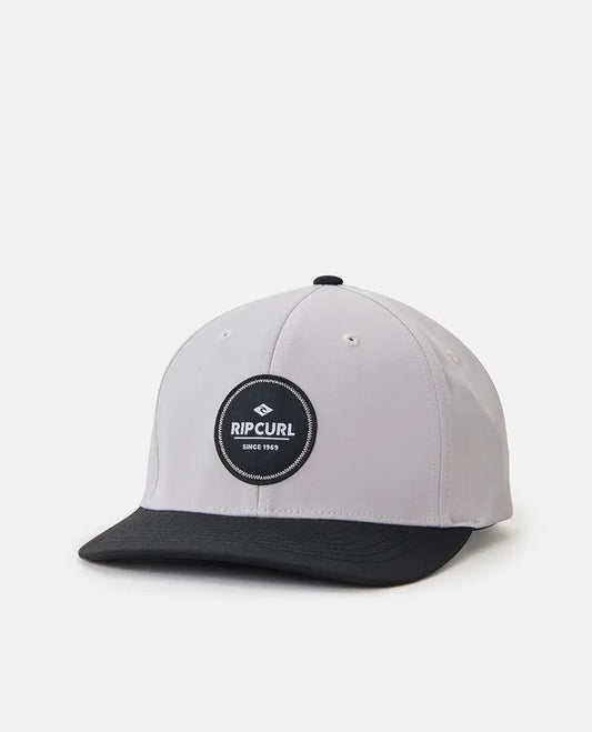 Rip Curl Routine Flexfit Grey Mens Curve Cap