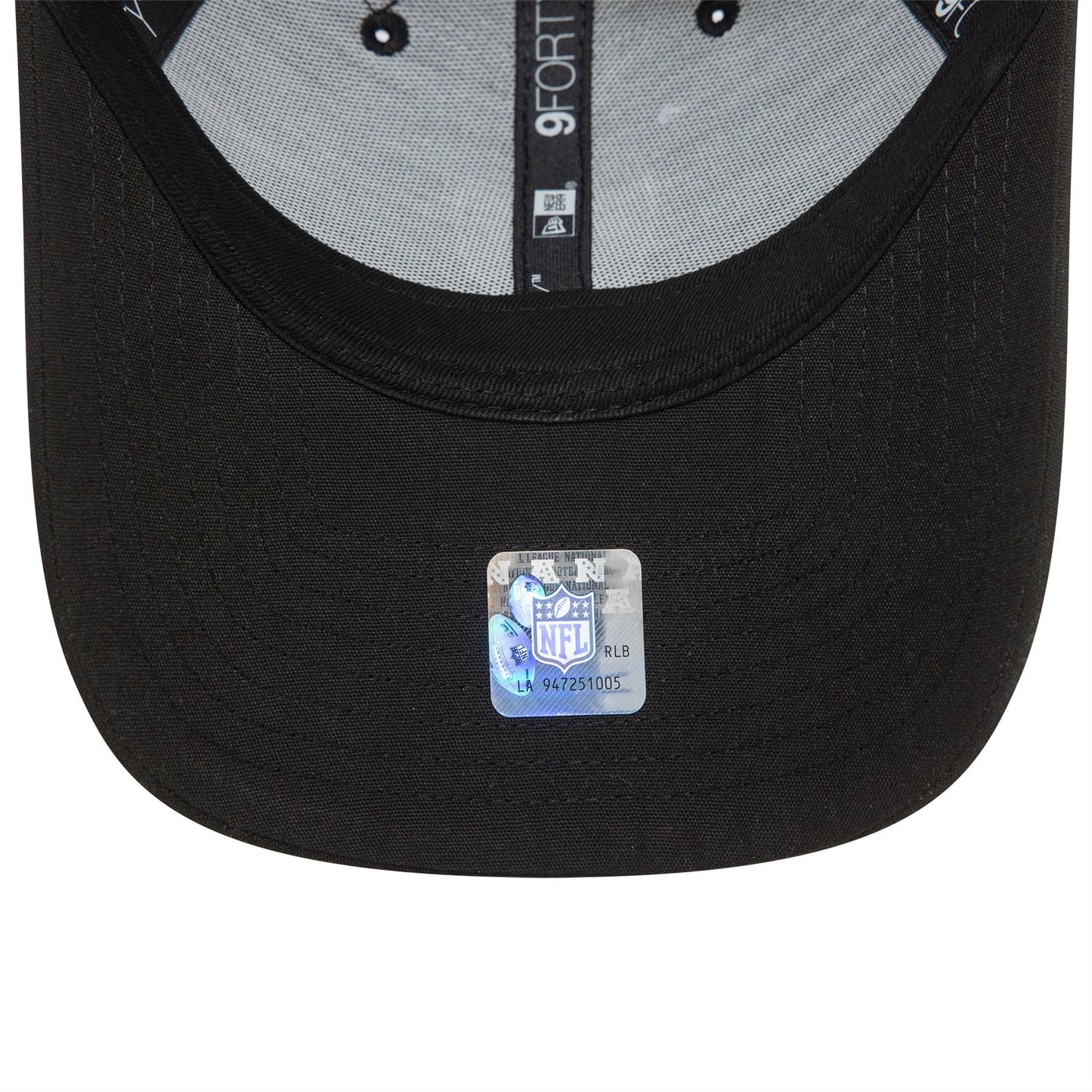Las Vegas Raiders Repreve® Mini Logo Black 9FORTY Adjustable Cap
