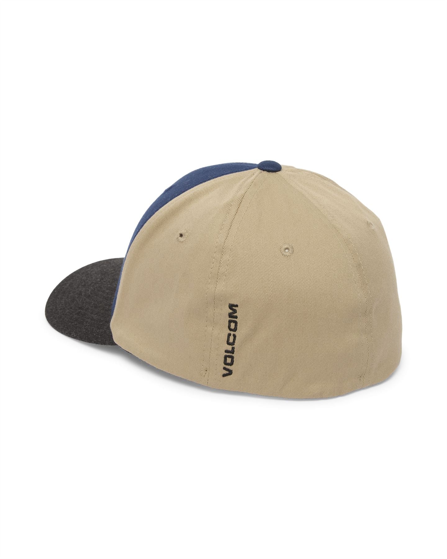 Volcom Full Stone Heather Flexfit Blue Mens 6 Panel Cap