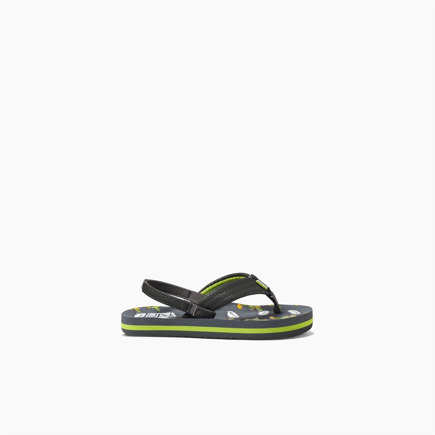 Reef Kids Sandals ~ Little Ahi Dino Brah