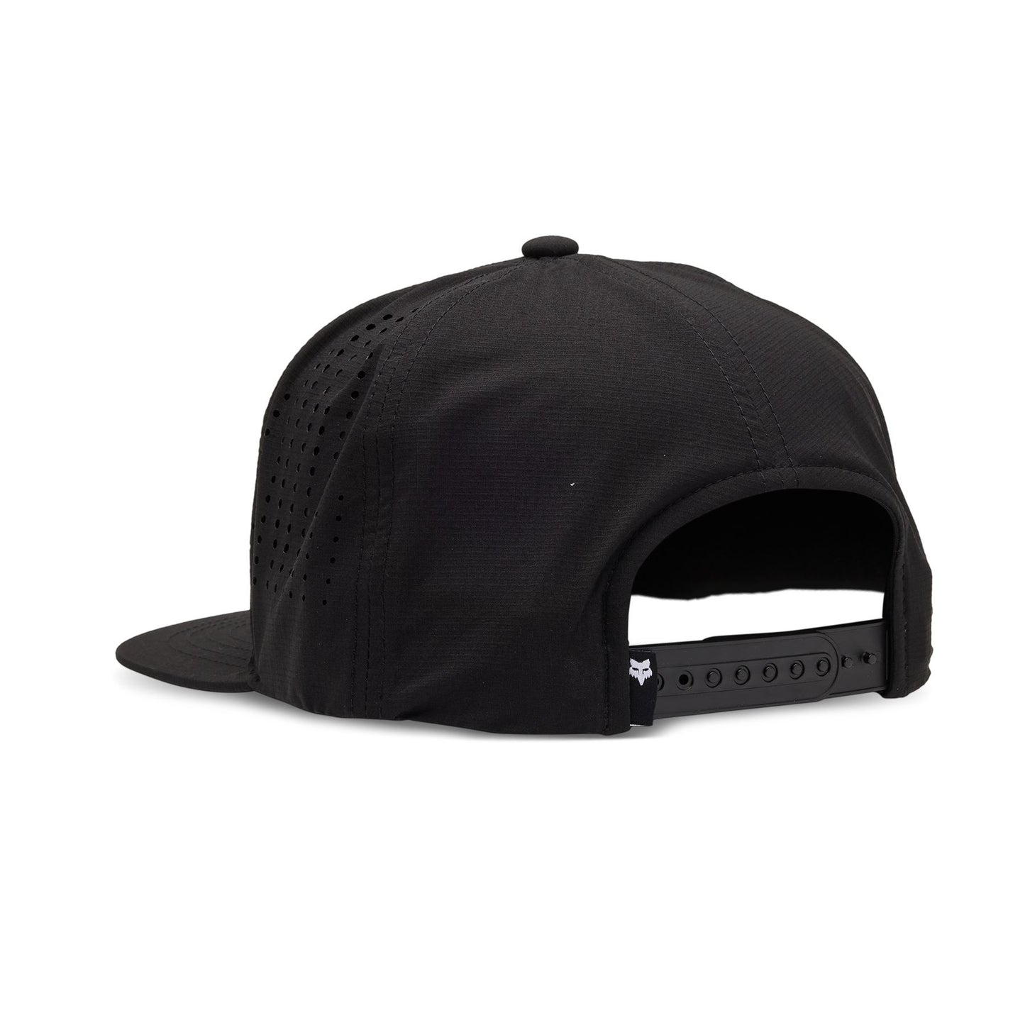 Fox Racing Mens Tech TruDri Snapback Flat Brim Cap ~ Non Stop black