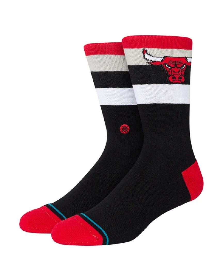 Stance Men's Crew Socks ~ Chicago Bulls ST red  (L)