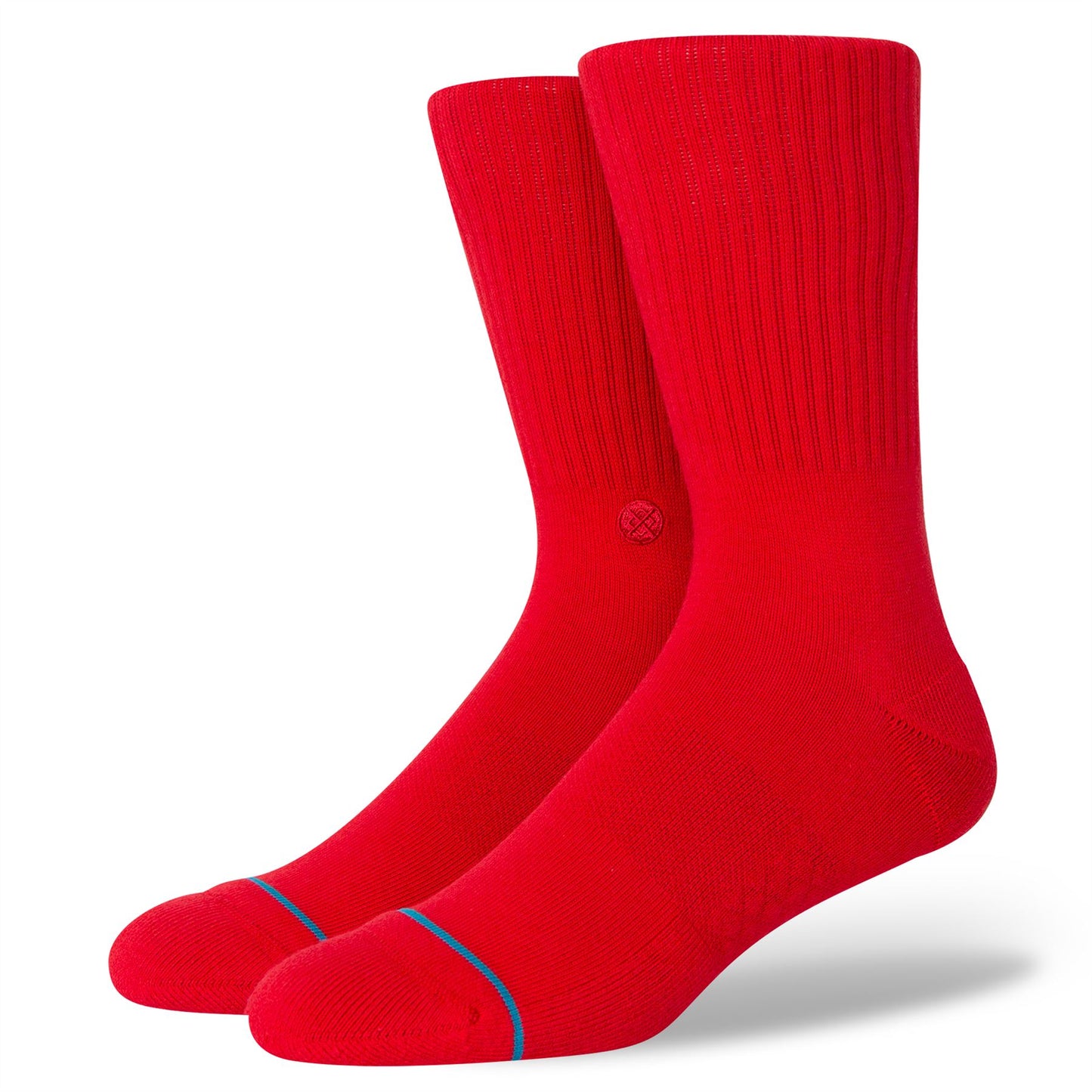 Stance Men's Icon Socks ~ Icon red (M) (NOS)