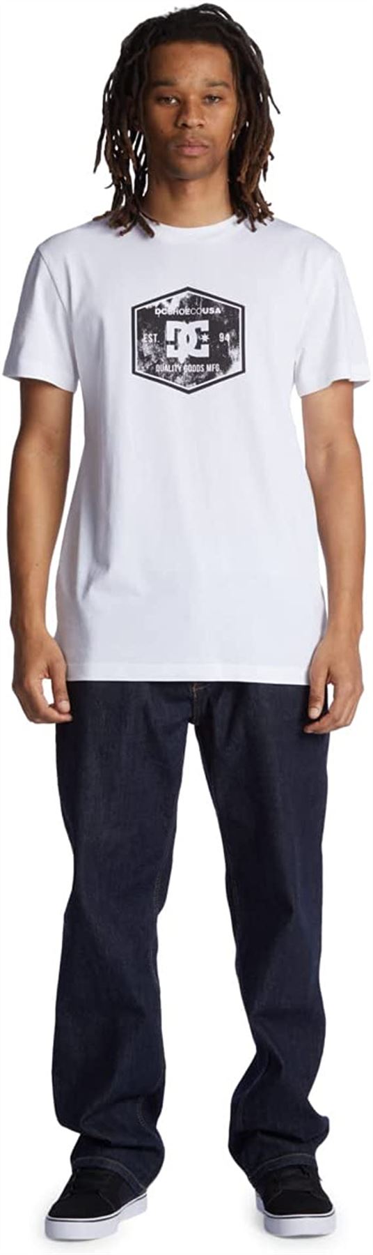 DC Shoes  Cotton SS T-Shirt ~ Chain Link White