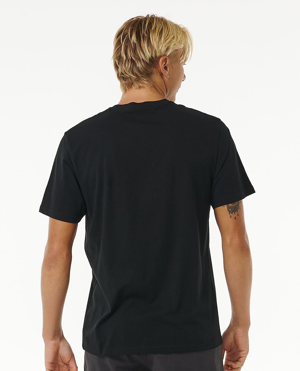 Rip Curl Mens Cotton SS T-Shirt ~ Pill Icon black