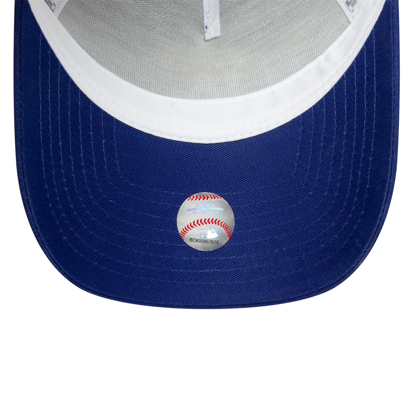 LA Dodgers MLB Side Patch Dark Blue 9FORTY A-Frame Trucker Adjustable Cap
