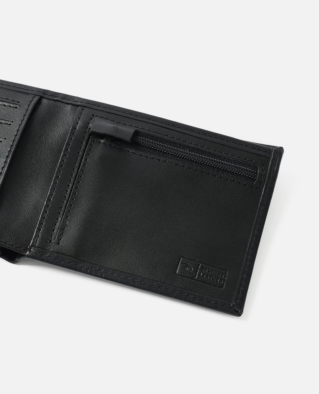 Rip Curl Leather Men's Wallet With RFID ~ Corpowatu black