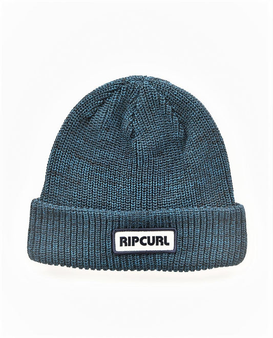 Rip Curl Men's Knit Cuff Beanie ~ Icons Reg deep ocean