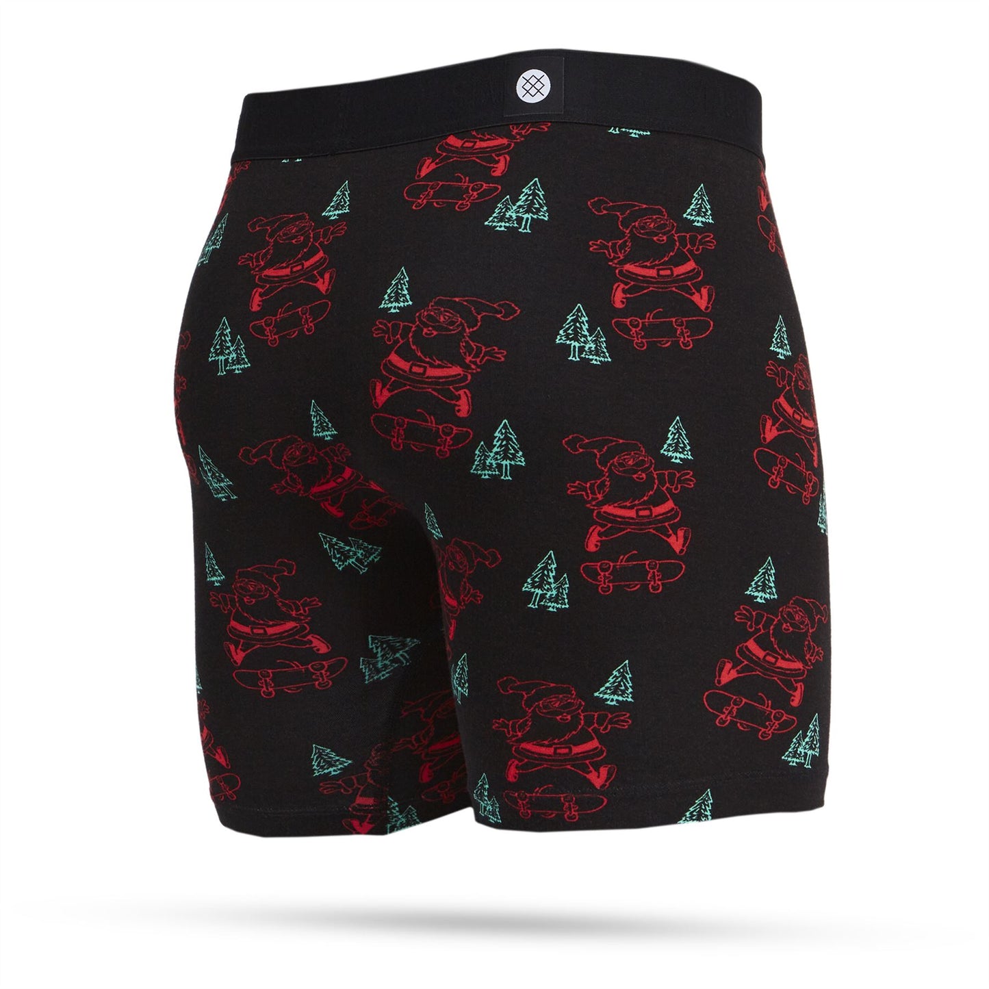 Stance Men's Wholester boxer brief ~ Santa Rips black