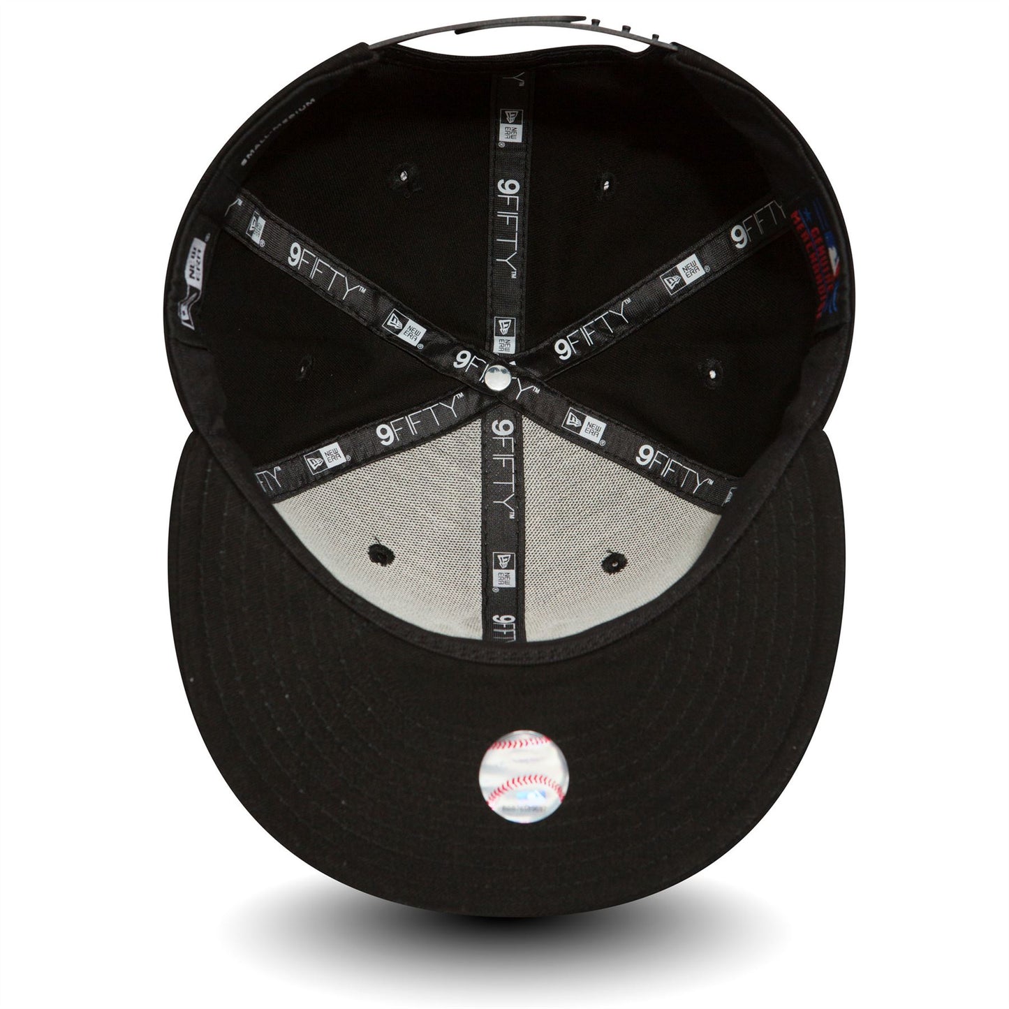 New Era Mens MLB Snapback 9Fifty Cap ~ New York Yankees black