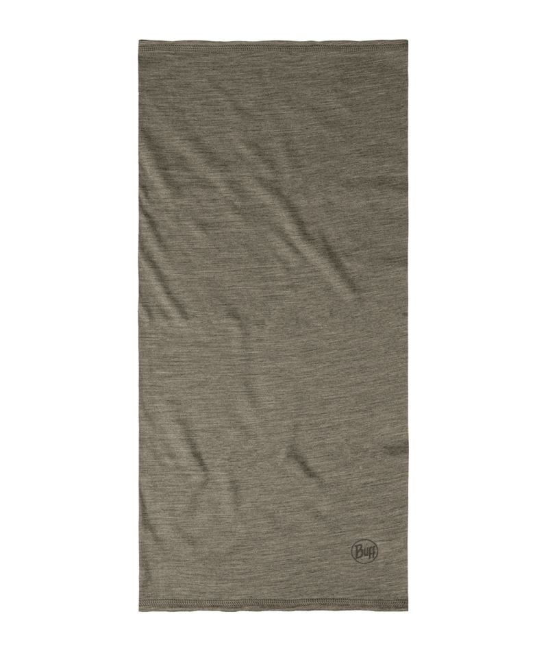 Buff Merino Lightweight Solid Taupe Grey Multifunctional Neckwear
