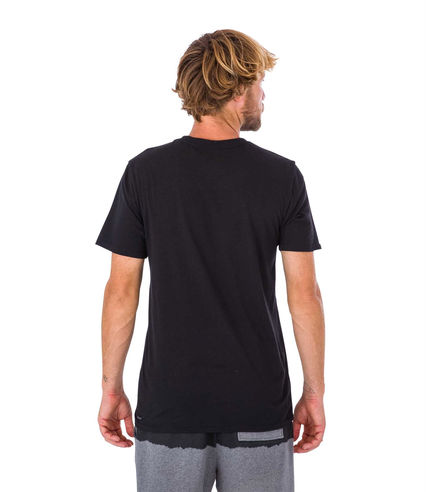 Hurley Mens Dri Icon SS T-Shirt ~ H20 Dri Icon black