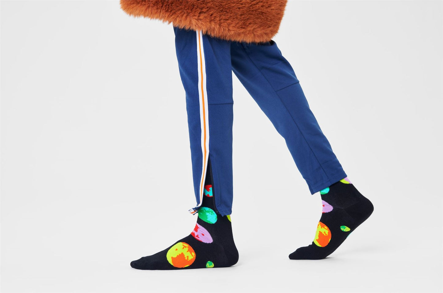 Happy Socks - Crew Socks (Size L) ~ Moonshadow