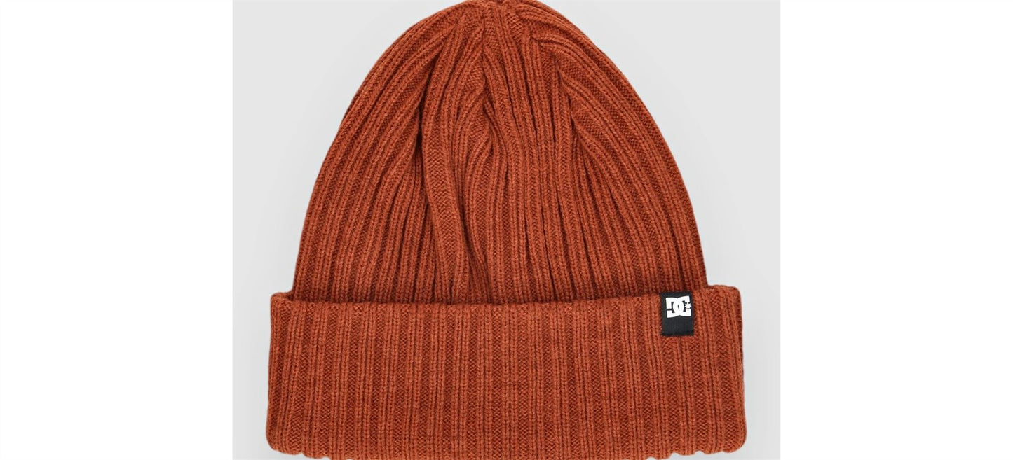 Fish n Destroy DC Cuff Beanie Brown