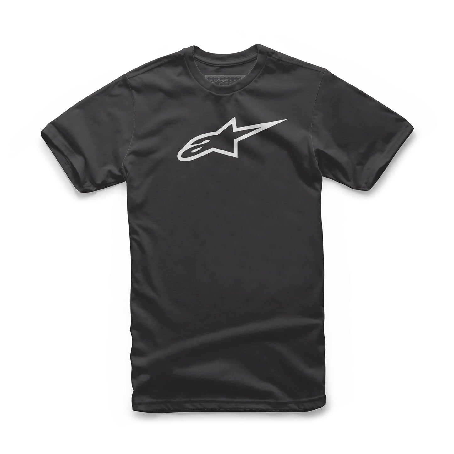 Alpinestars Mens Cotton SS T-Shirt ~ Ageless Classic Black White