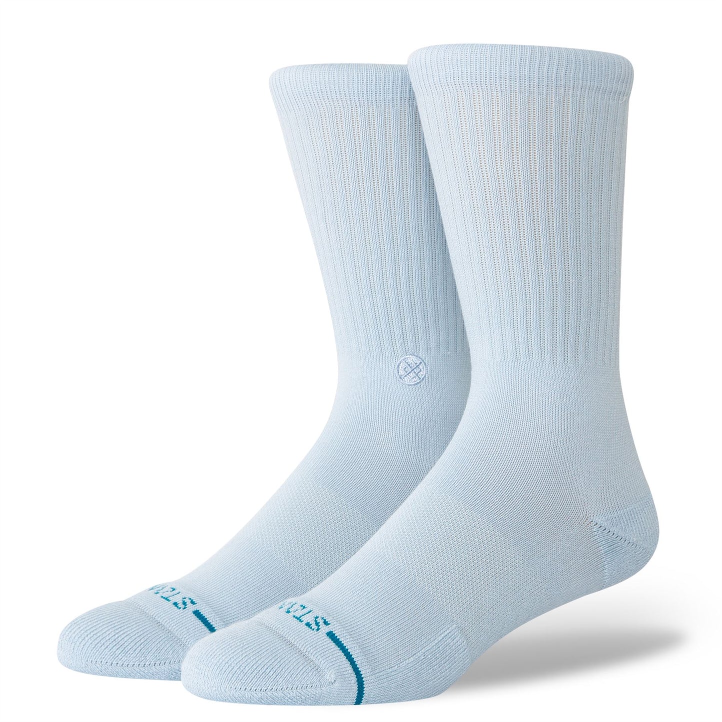 Stance Mens Crew Socks ~ Icon ice blue