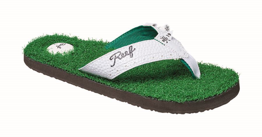 Reef Mulligan II Green Bottle Opener Lightweight All Day Comfort sandal
