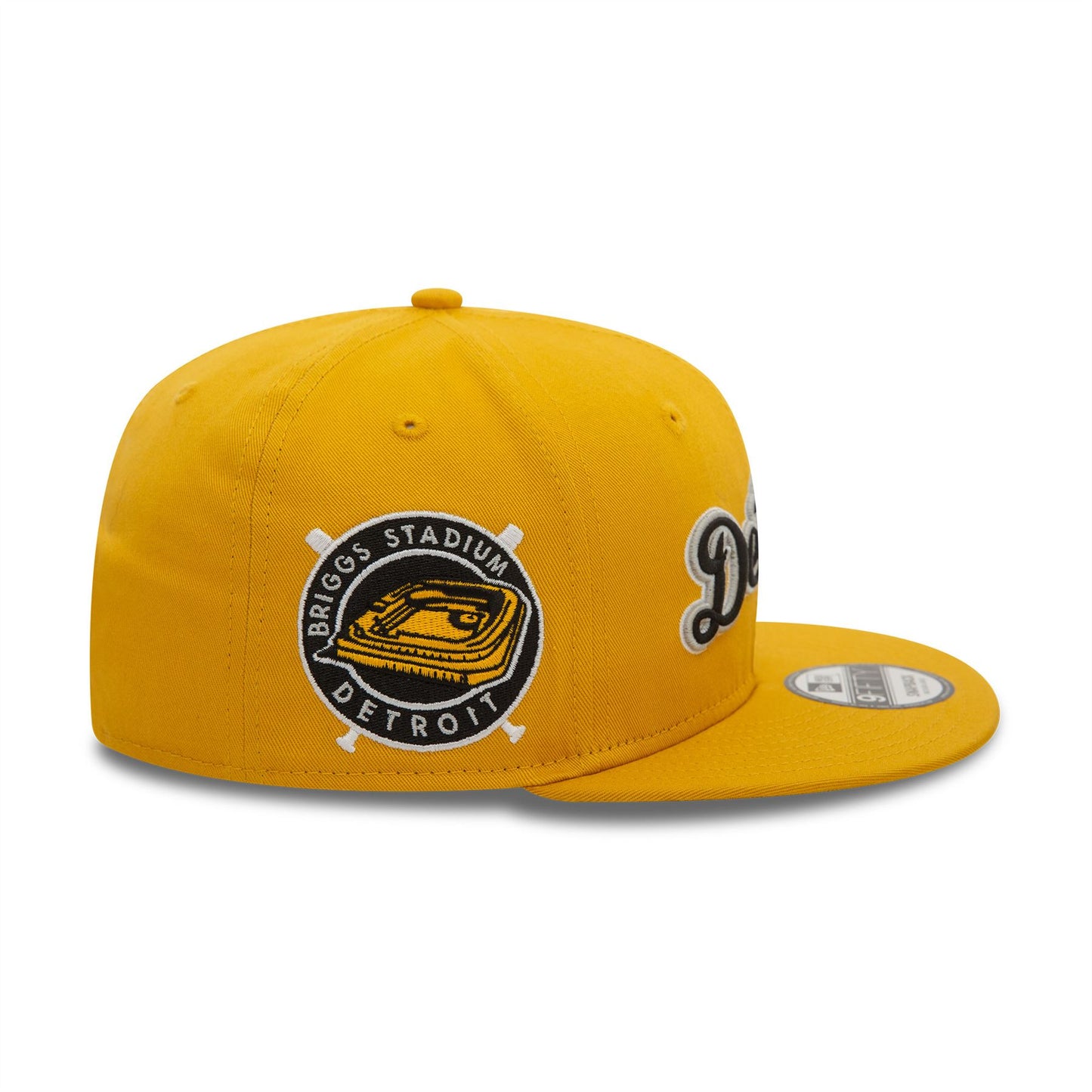 Detroit Tigers Wordmark Patch Dark Yellow 9FIFTY Cap