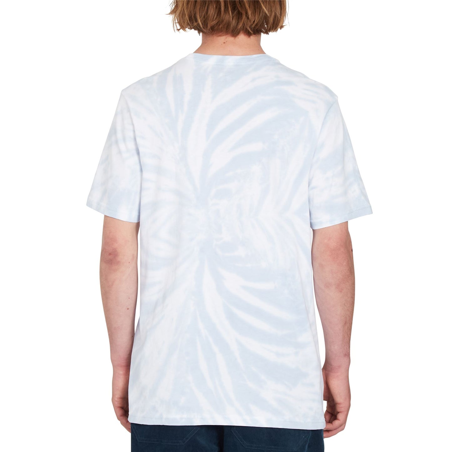 Volcom Cotton SS T-Shirt ~ Iconic Stone Dye blue