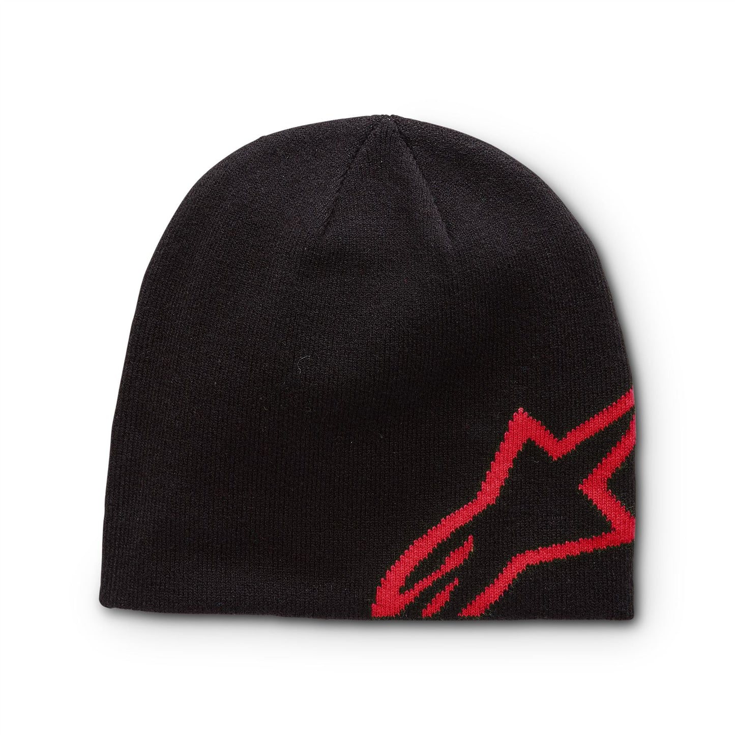 Alpinestars Knitted Pull On Beanie ~ Corp Shift black red (NOS)