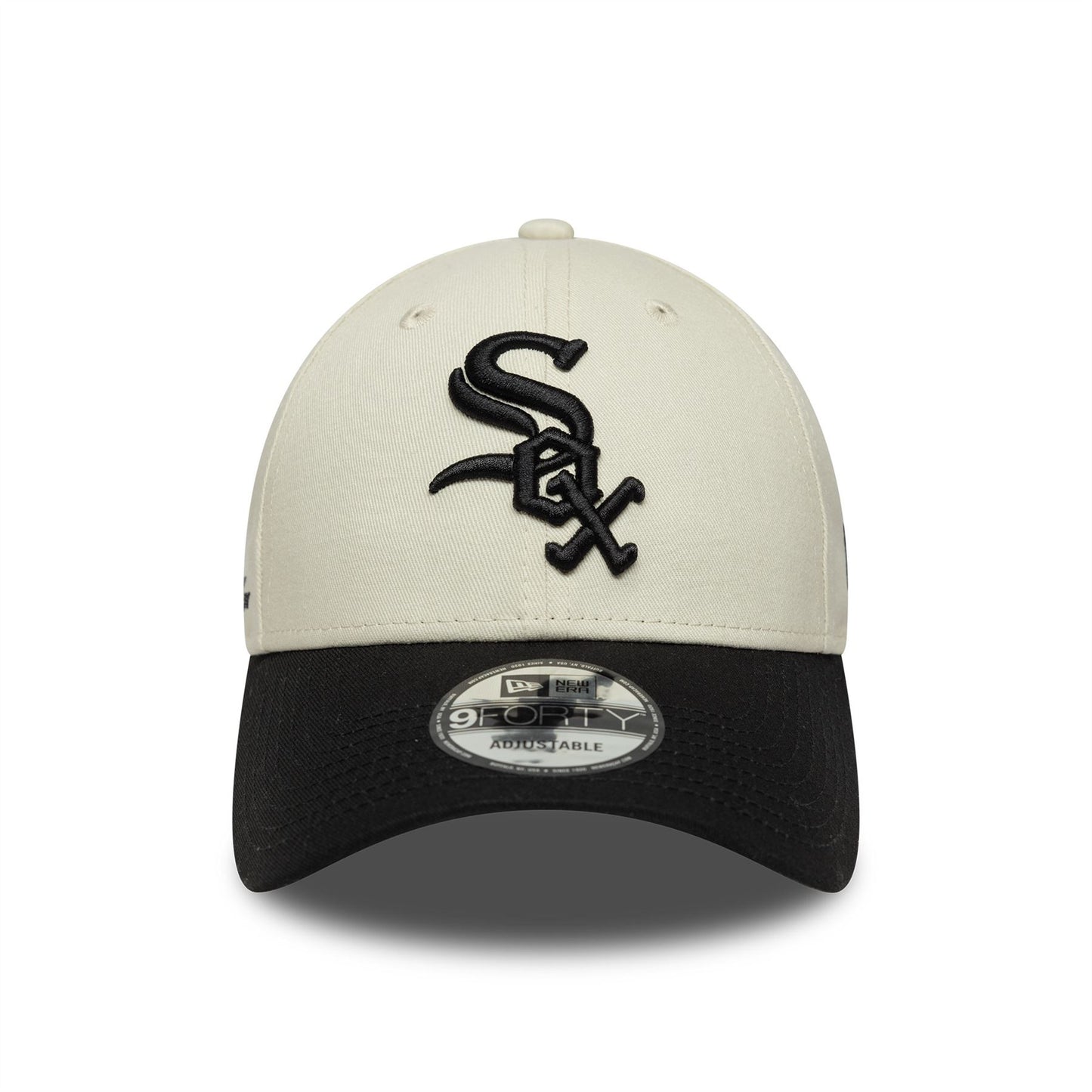 Chicago White Sox MLB Side Script Cream 9FORTY Adjustable Cap