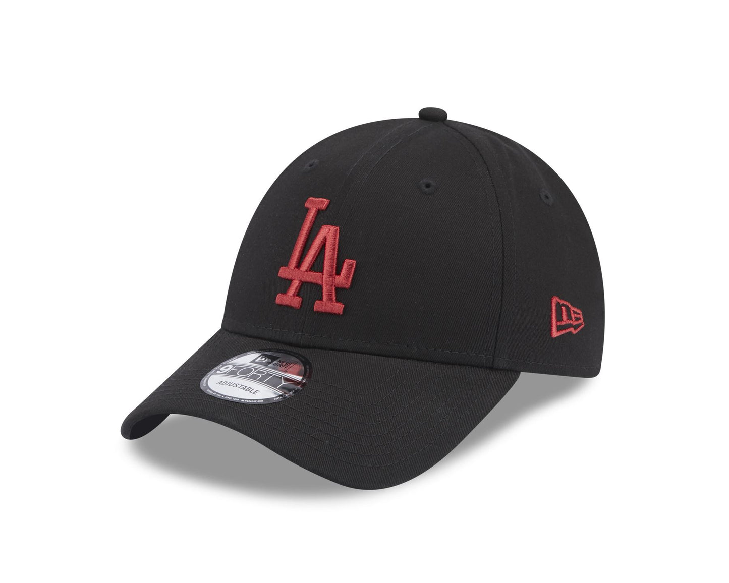 New Era Mens League Essential 940 Adjustable Cap ~ LA Dodgers black