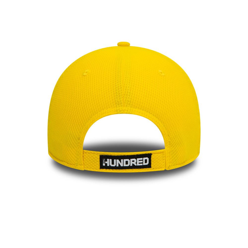 New Era Mens Diamond Era 9Forty 'The Hundred' Cap ~ Trent Rockets yellow