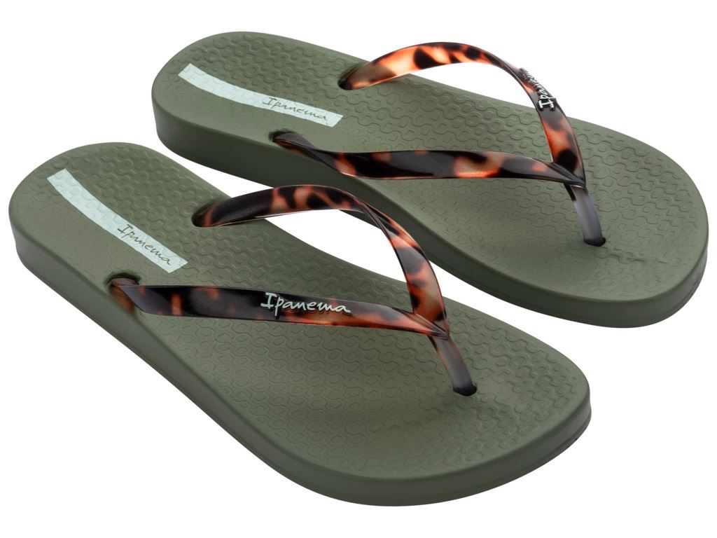 Ipanema Womens Flip Flip Connect ll Green Clear