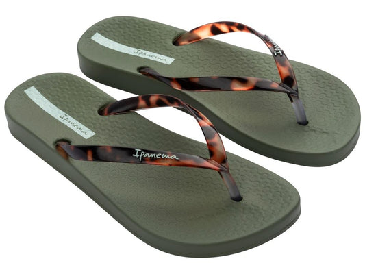 Ipanema Womens Flip Flip Connect ll Green Clear