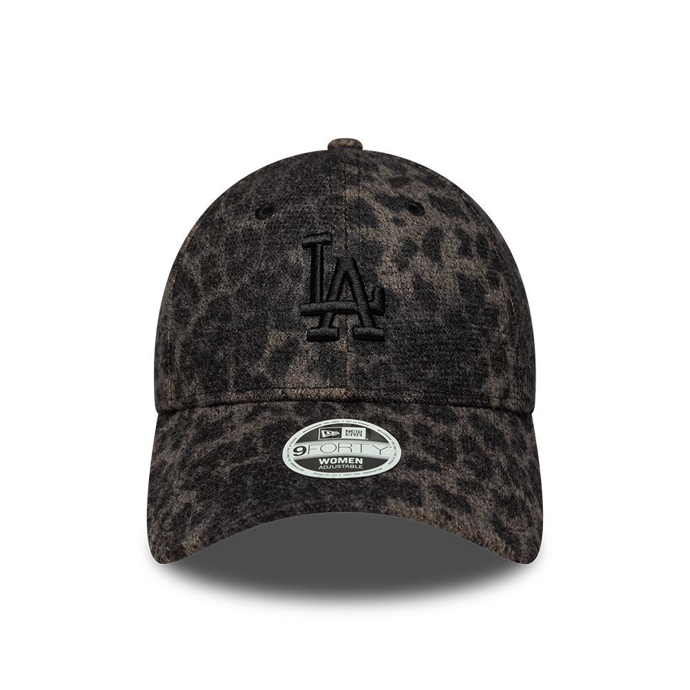 Womens LA Dodgers 9Forty Strapback Cosy Leopard Cap