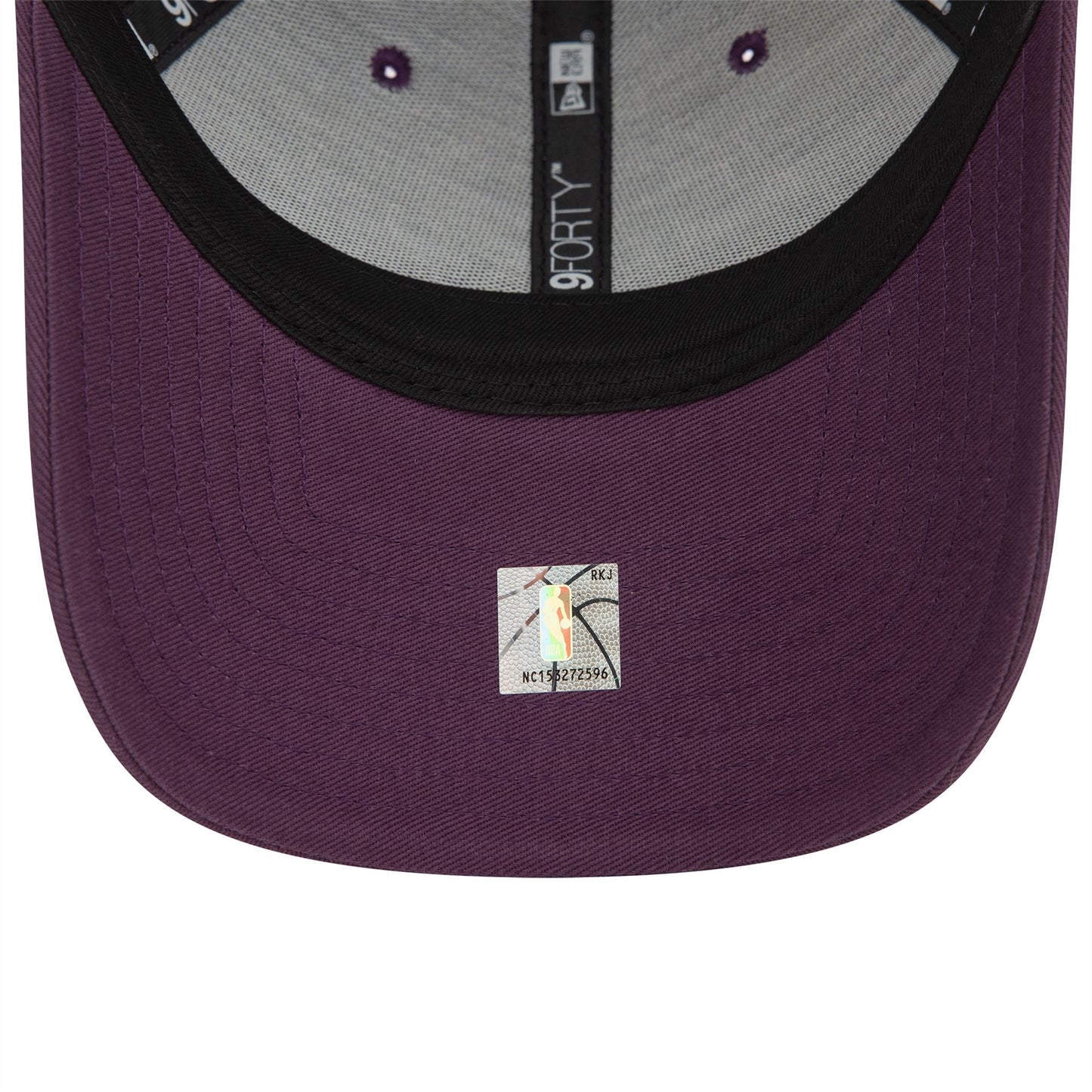 LA Lakers Metallic Outline Dark Purple 9FORTY Adjustable Cap