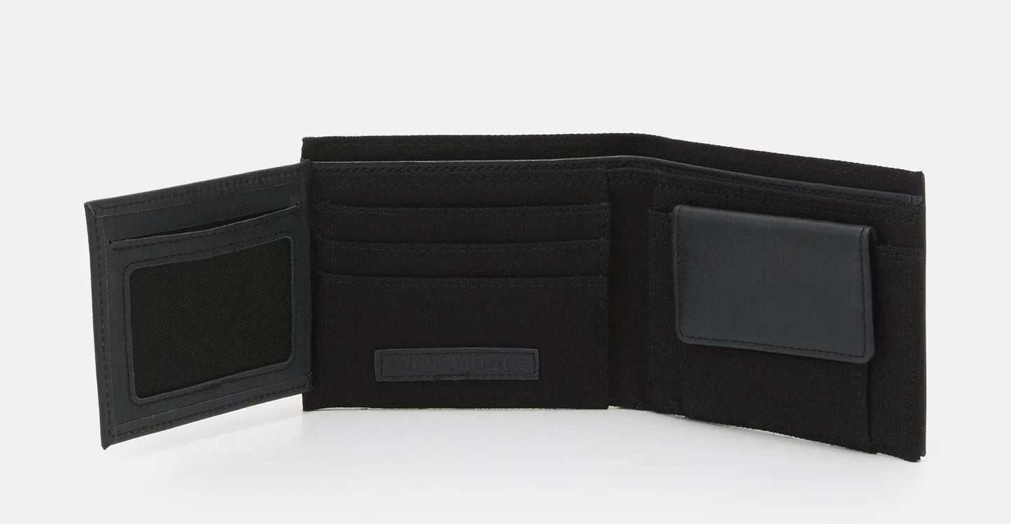 Element Bifold Wallet with CC, Note and Coin Pockets ~ Daily Elite black