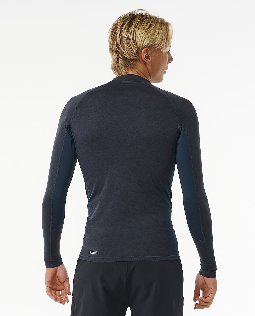 Rip Curl LS UPF 50+ Rash Vest ~ Dawn patrol navy marle