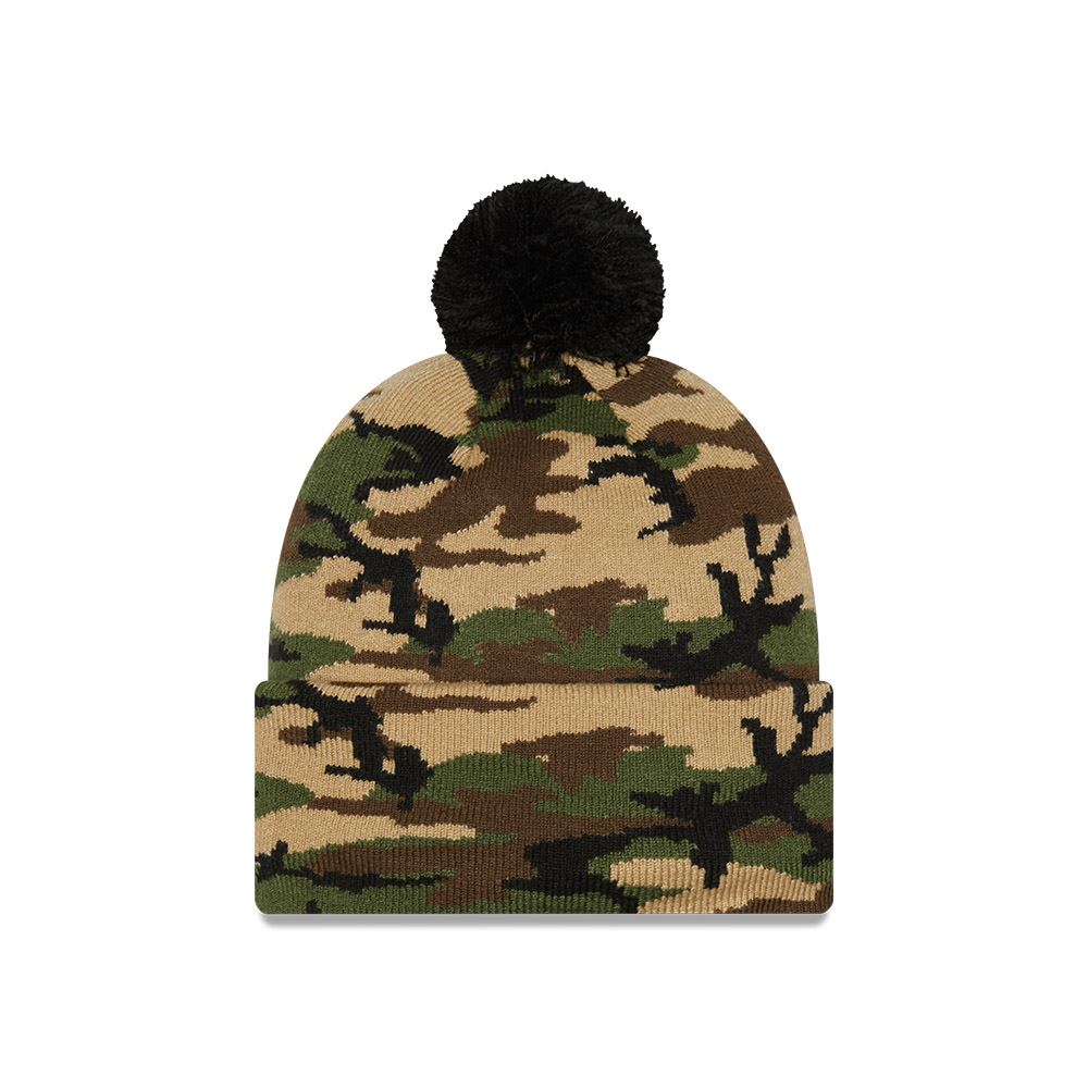 New Era Men's Woodland Camo Bob Beanie ~ Tottenham Hotspur Camo