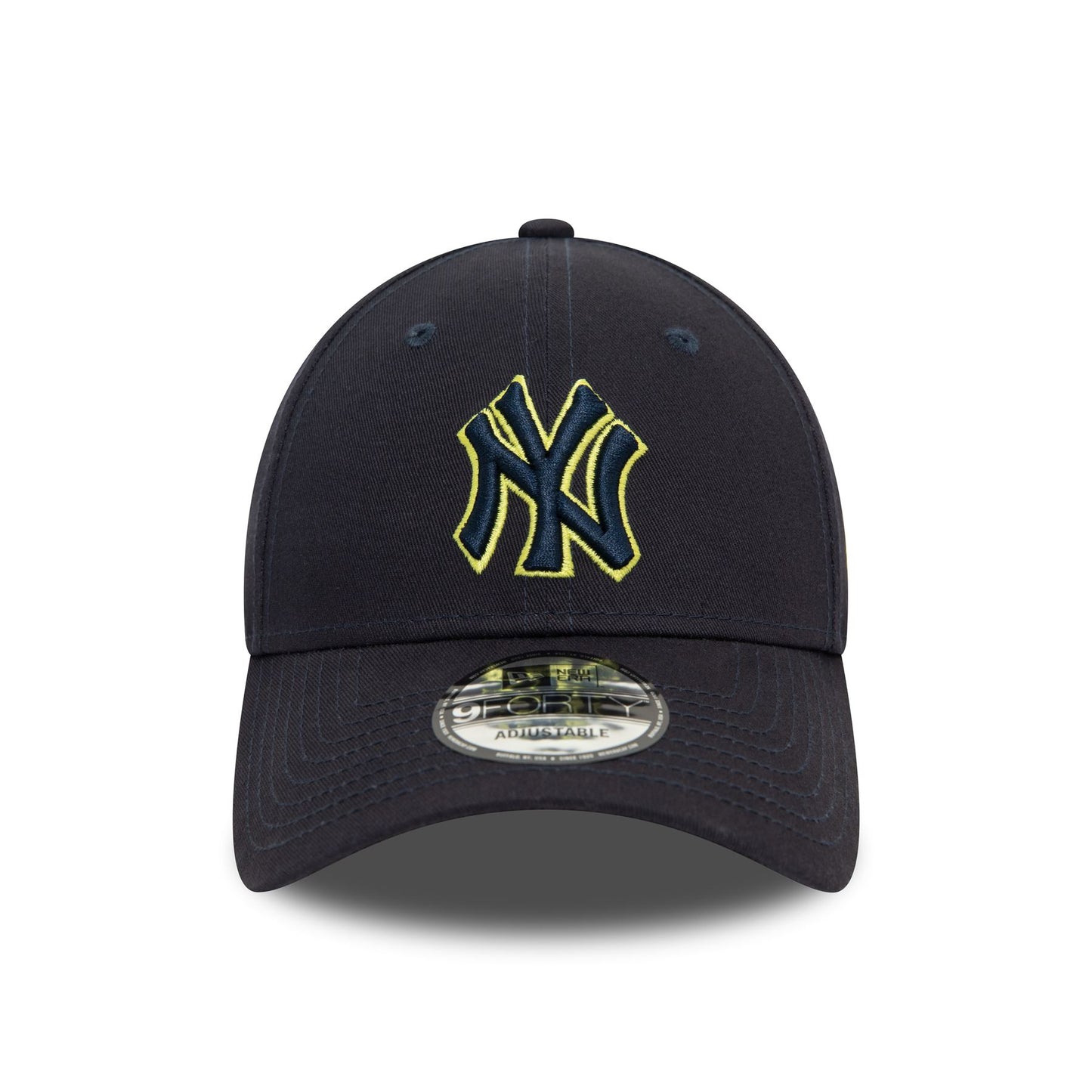 "New York Yankees" Team Outline Navy New Era 9Forty Cap