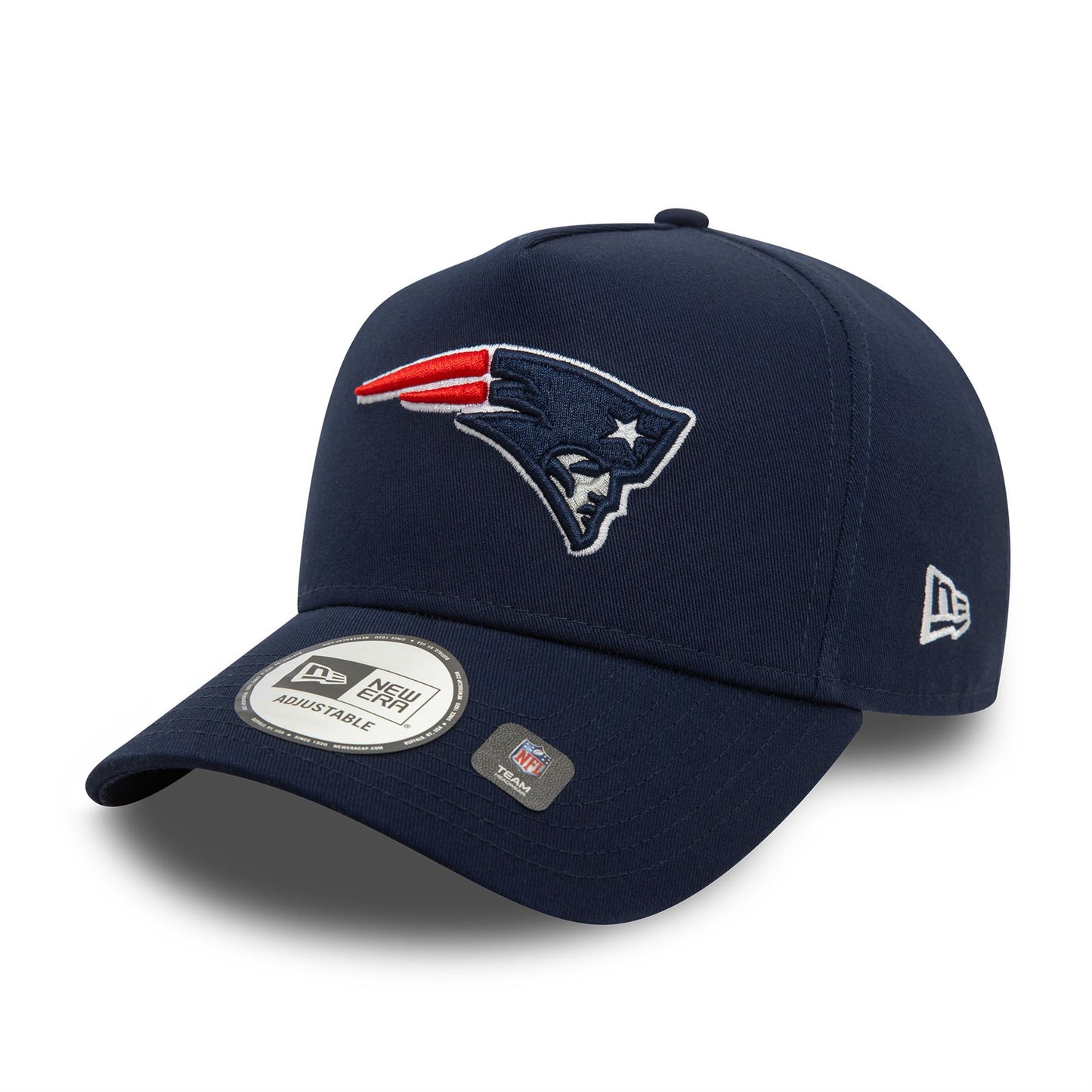 New Era Mens NFL E-Frame Cap ~ New England Patriots blue