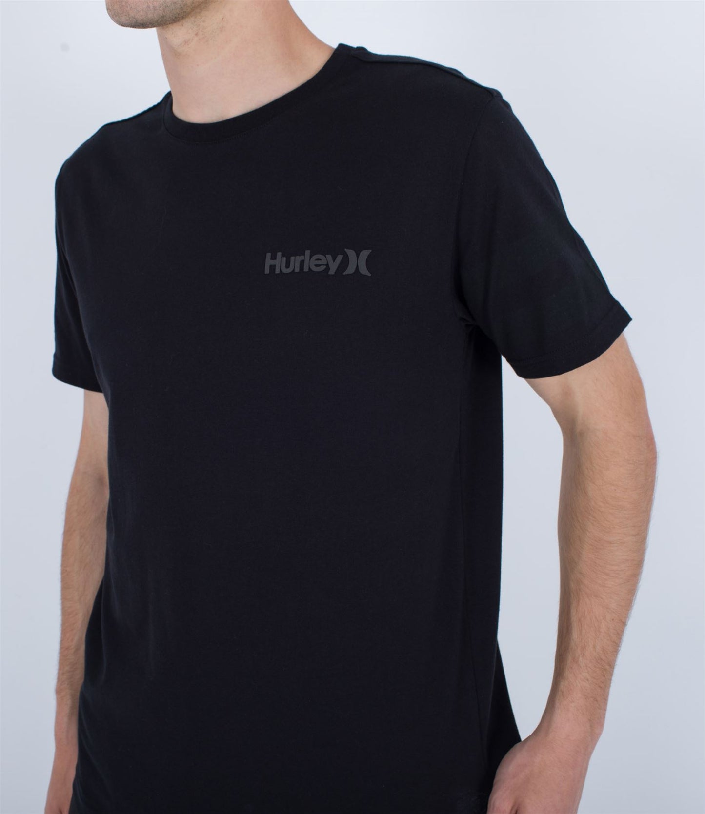 Hurley Oceancare Block Party T-Shirt Short Sleeve Black