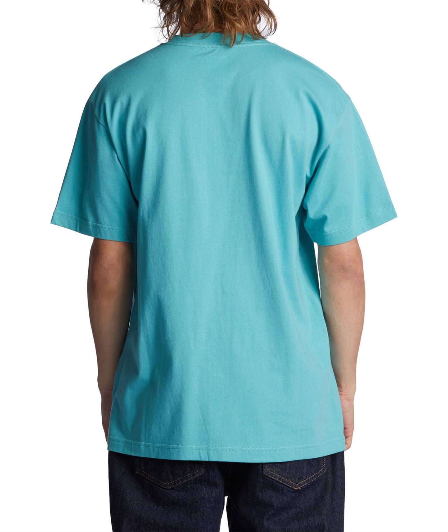 DC Shoes  Cotton SS T-Shirt ~ DC Star Pocket light blue