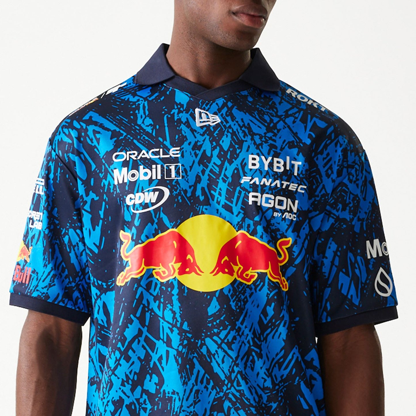 Red Bull Racing Sim Collared Jersey New Era Shirt