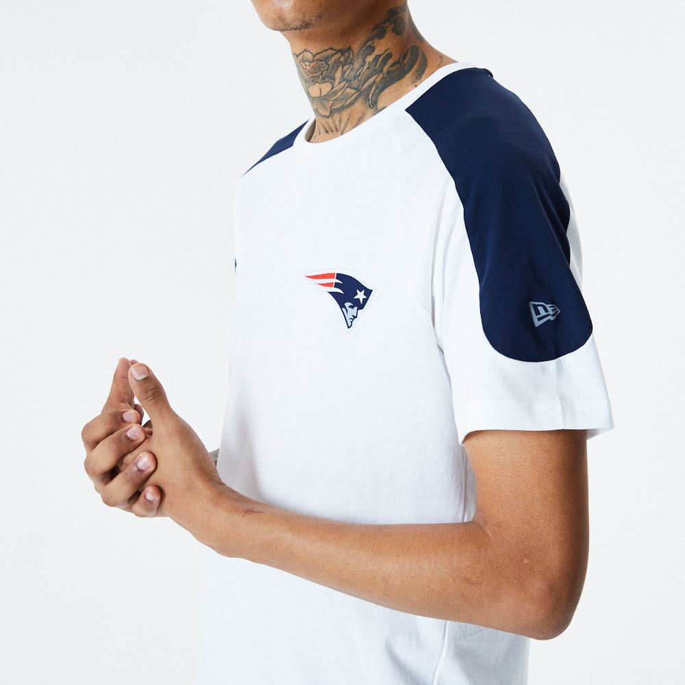 New England Patriots tshirt short sleeve mens cotton crew neck black New Era