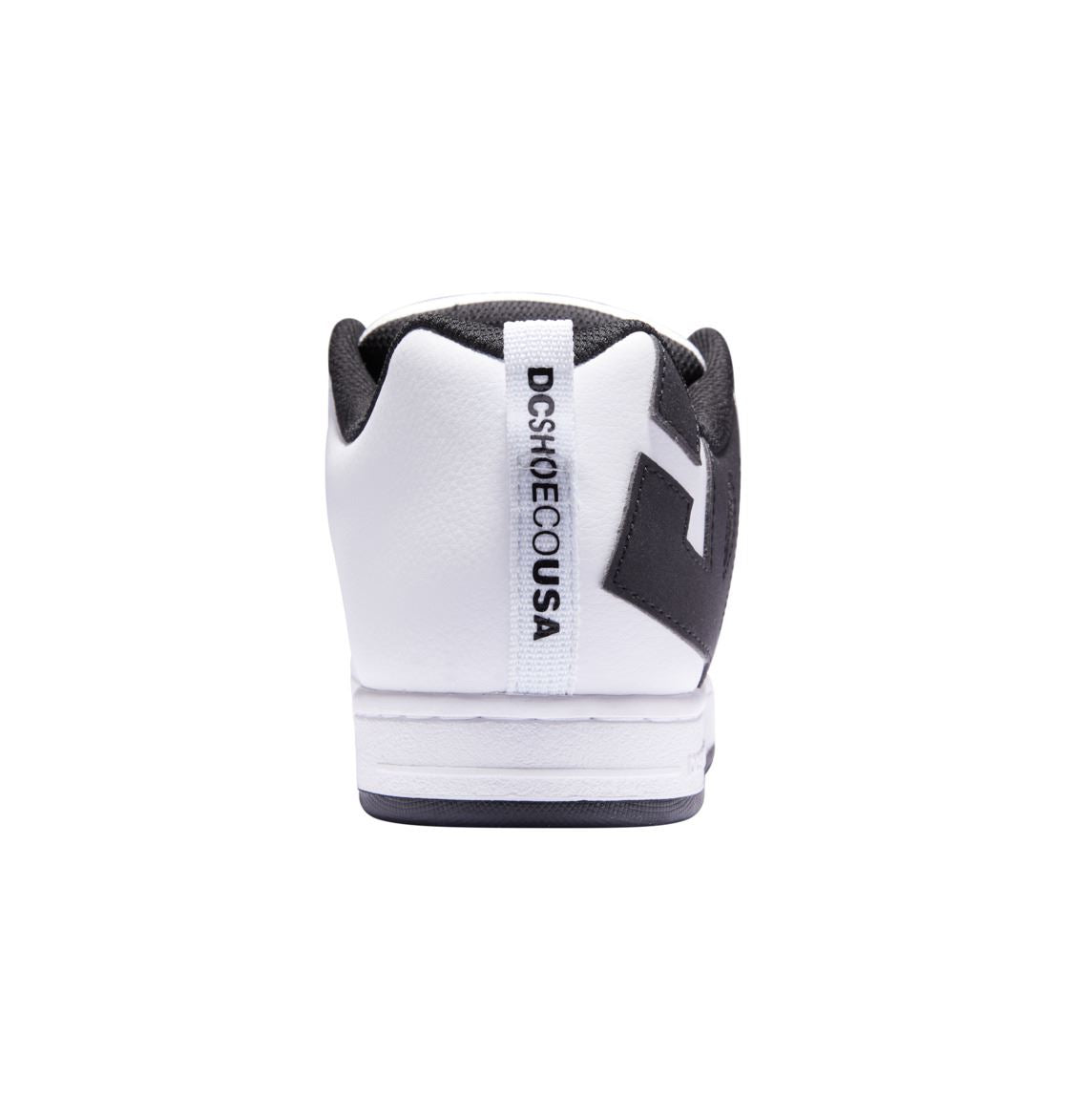 DC Shoes Men’s Leather Court Graffic Sneaker Colour White/Black