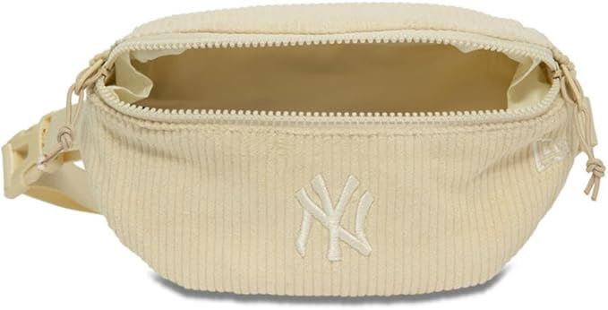 New York Yankees Tonal Cord Cream Waist Bag