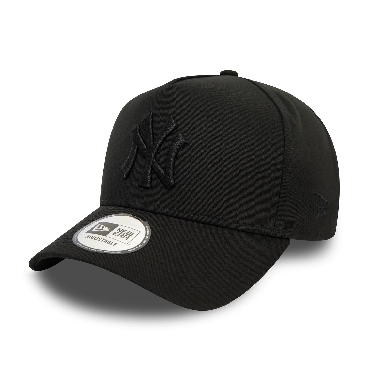 New Era Mens Monochrome E-Frame Cap ~ New York Yankees black