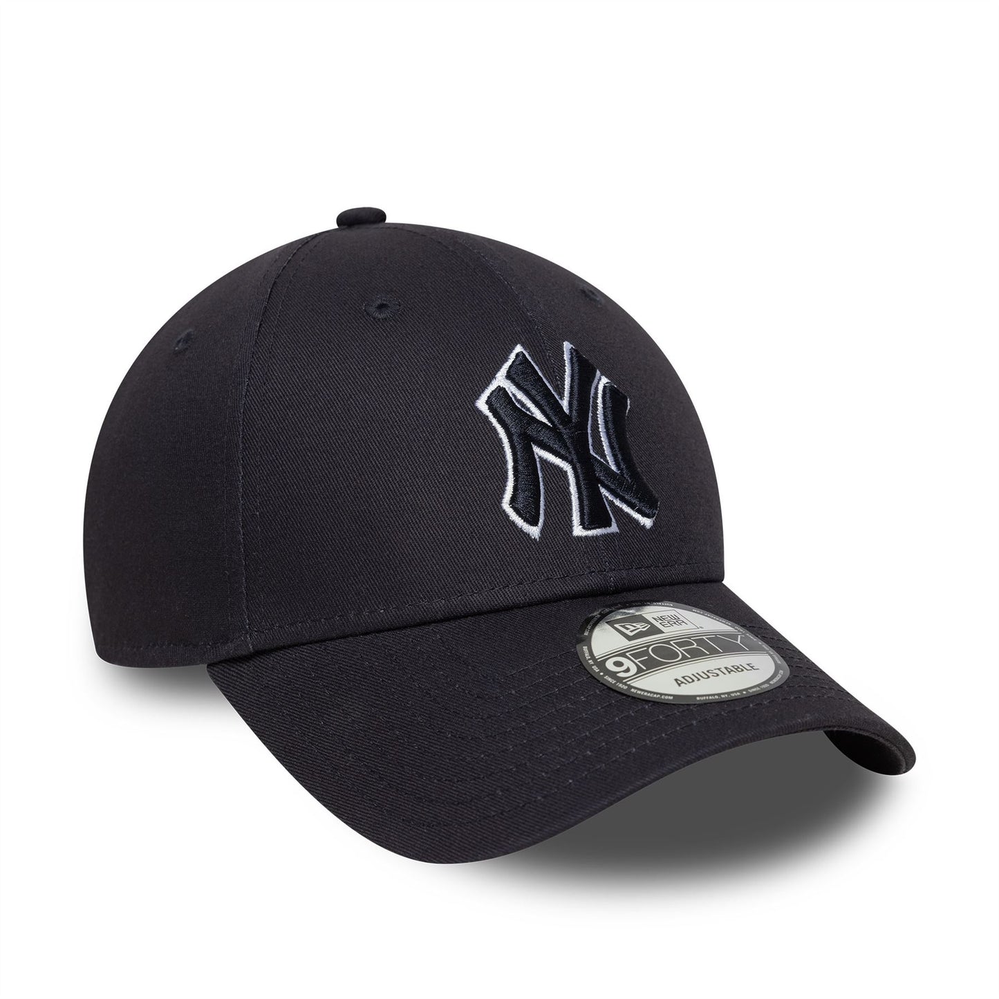 New York Yankees Outline 9Forty Adjustable Navy Cap