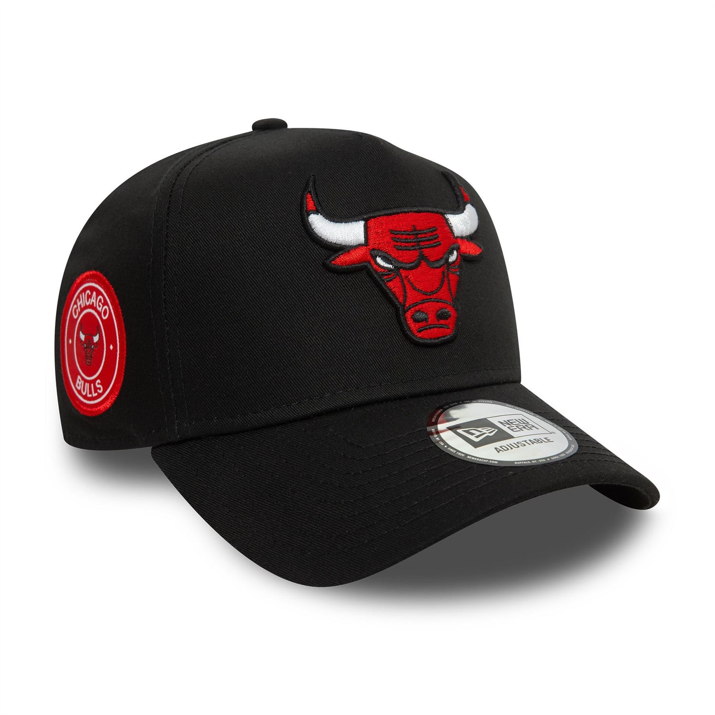 Chicago Bulls Patch Black 9FORTY E-Frame Cap